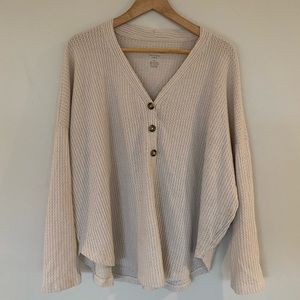 American Eagle Soft & Sexy Plush slouchy sweater